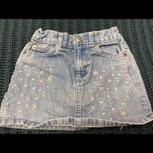 Girls Jean skirt